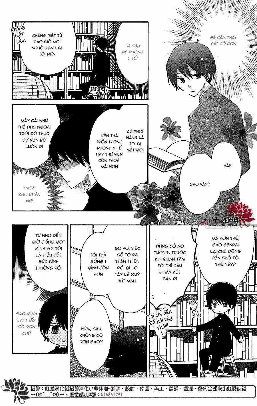 Hokenshitsu no Kageyama-kun Chapter 2 trang 12