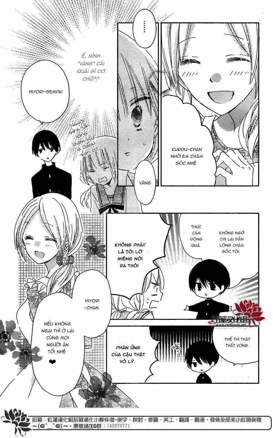 Hokenshitsu no Kageyama-kun Chapter 3.1 trang 13