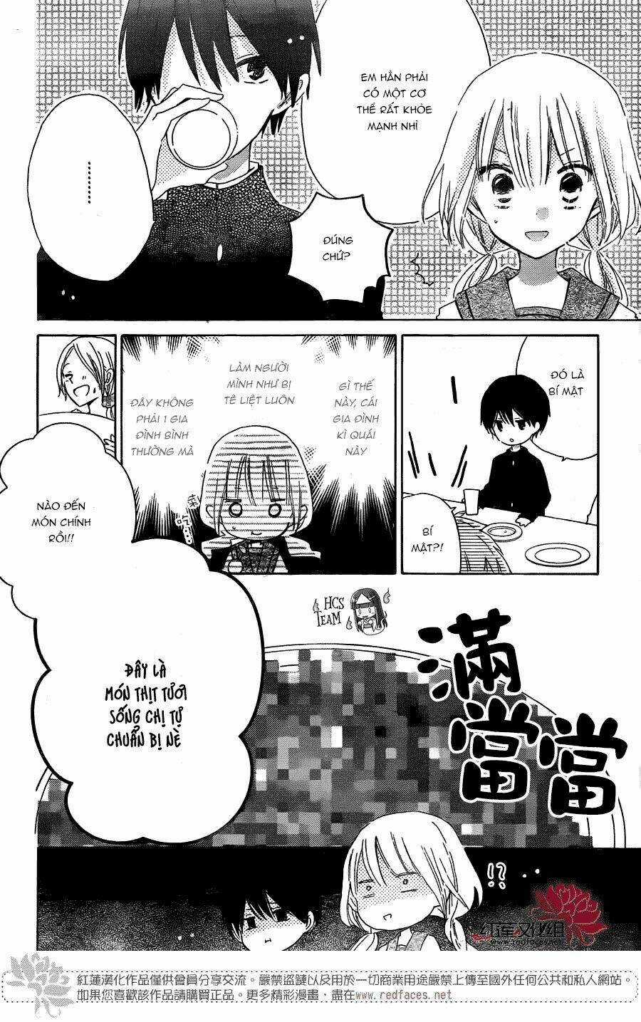 Hokenshitsu no Kageyama-kun Chapter 3.1 trang 16