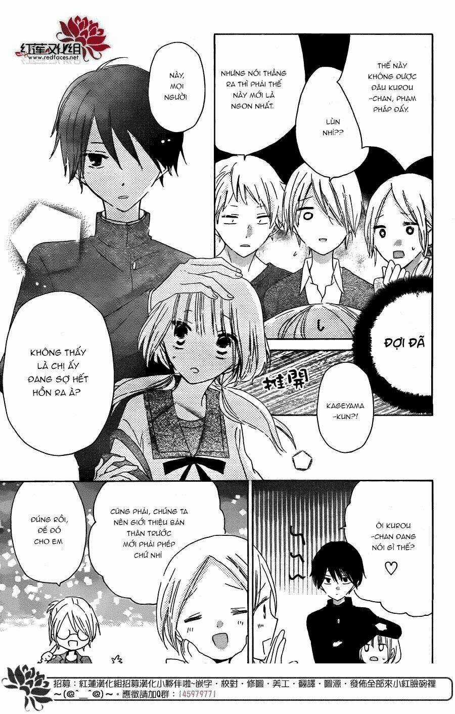 Hokenshitsu no Kageyama-kun Chapter 3.1 trang 9