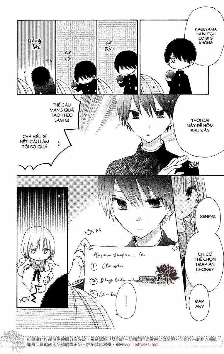 Hokenshitsu no Kageyama-kun Chapter 4 trang 17