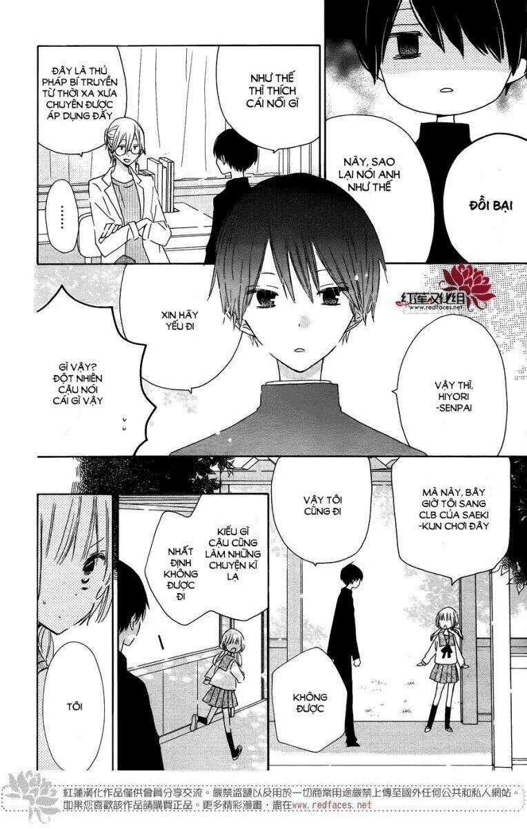 Hokenshitsu no Kageyama-kun Chapter 4 trang 19