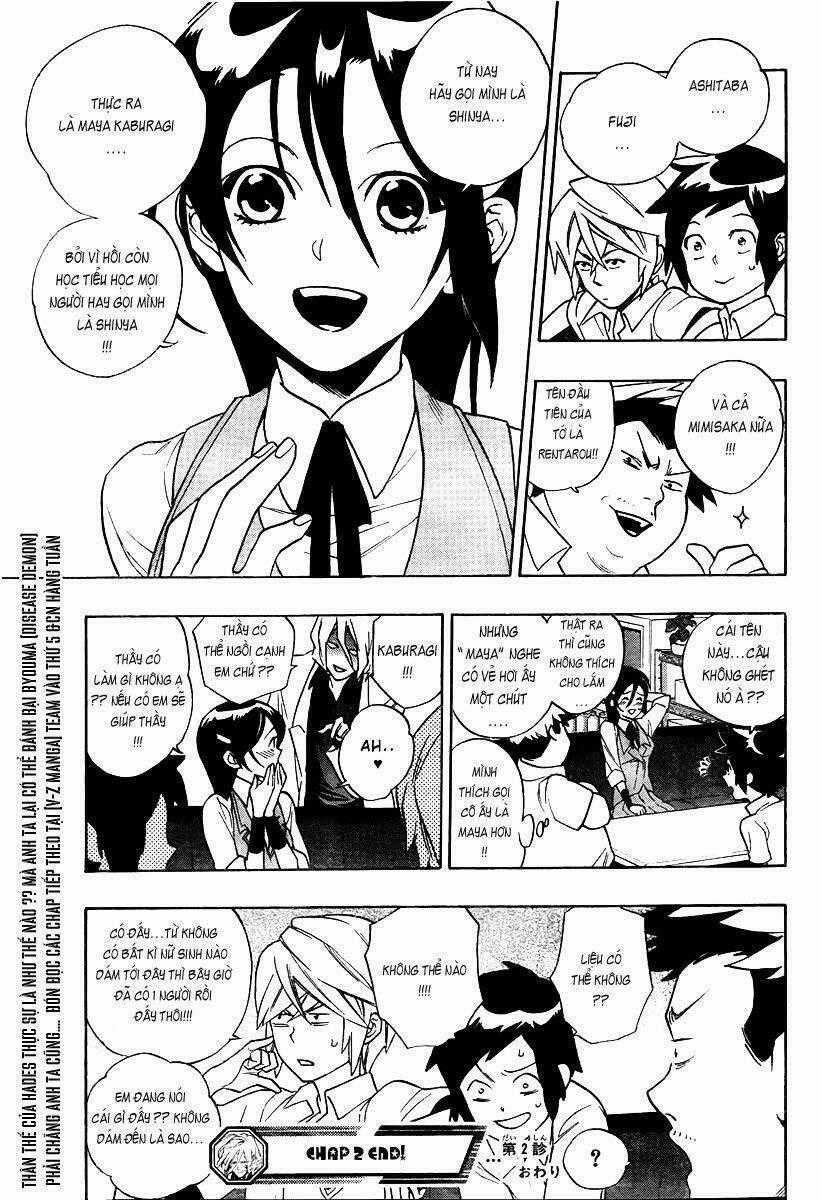 Hokenshitsu No Shinigami Chapter 2 trang 28