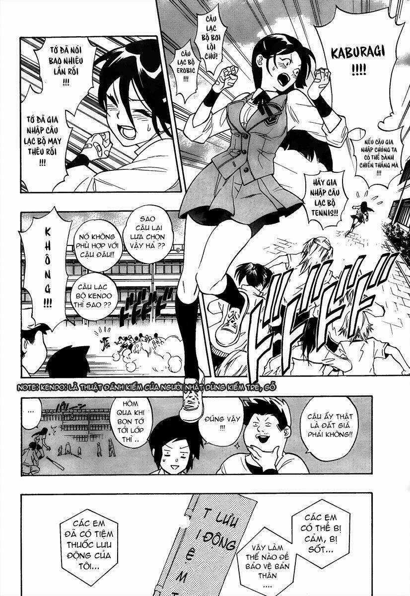 Hokenshitsu No Shinigami Chapter 4 trang 3