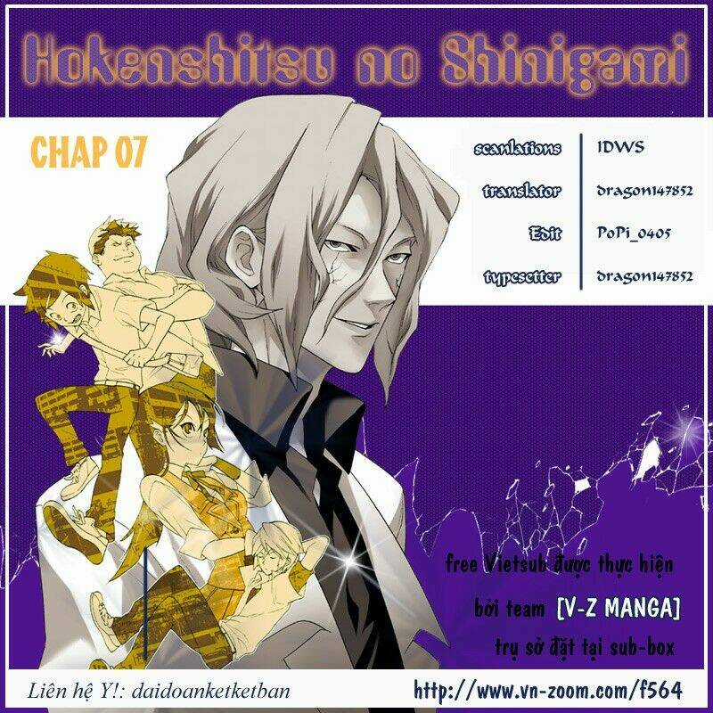 Hokenshitsu No Shinigami Chapter 7 trang 19