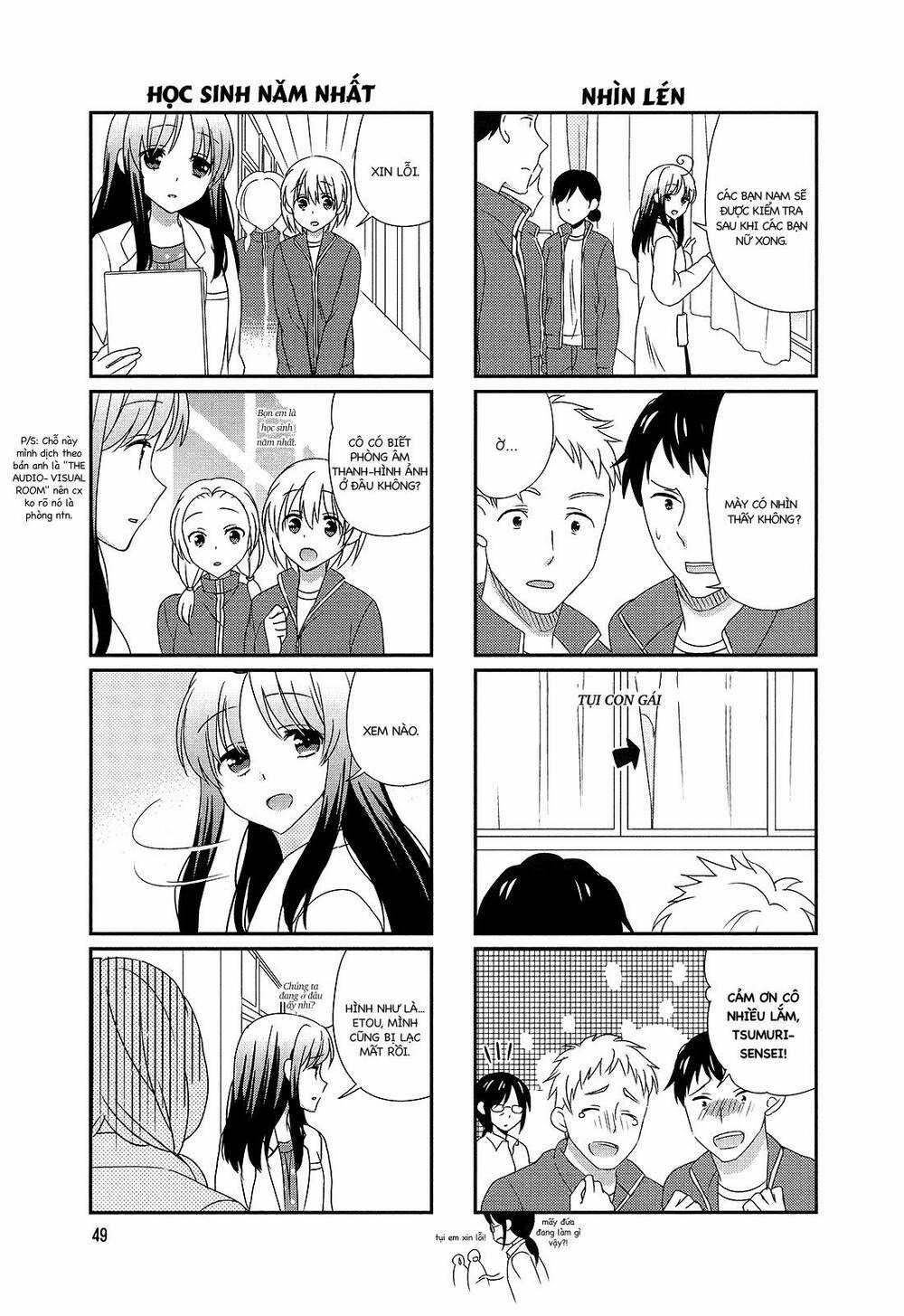 Hokenshitsu No Tsumuri-San Chapter 8 trang 4