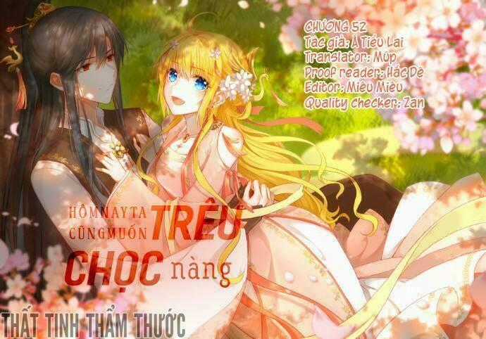 Hôm Nay Ta Cũng Muốn Trêu Chọc Nàng Chapter 52 trang 1