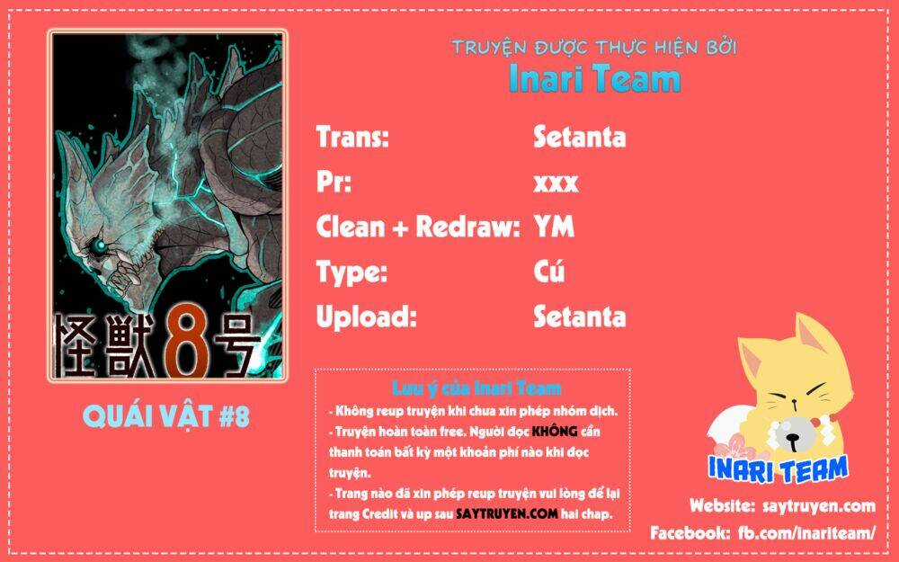 Hôm Nay - Tôi Hóa Kaiju Chapter 28 trang 0