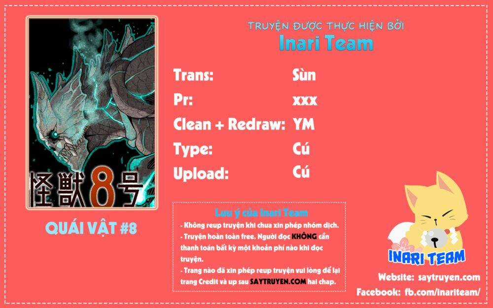 Hôm Nay - Tôi Hóa Kaiju Chapter 30 trang 0
