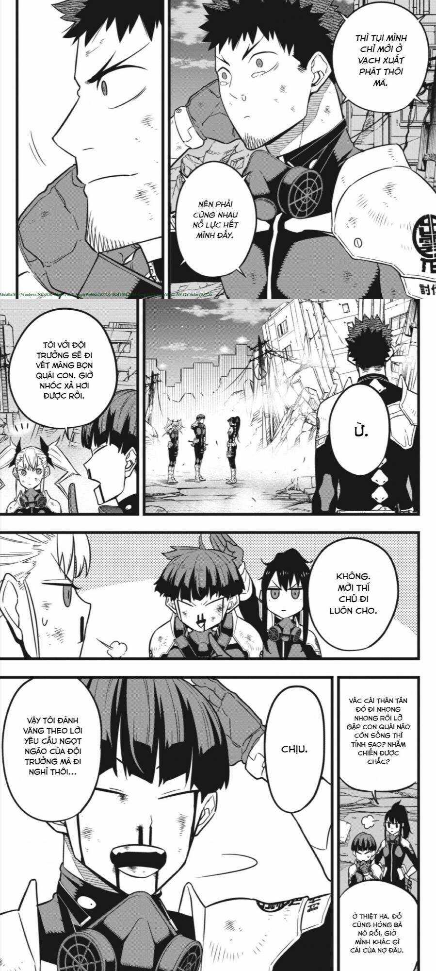 Hôm Nay - Tôi Hóa Kaiju Chapter 31 trang 4
