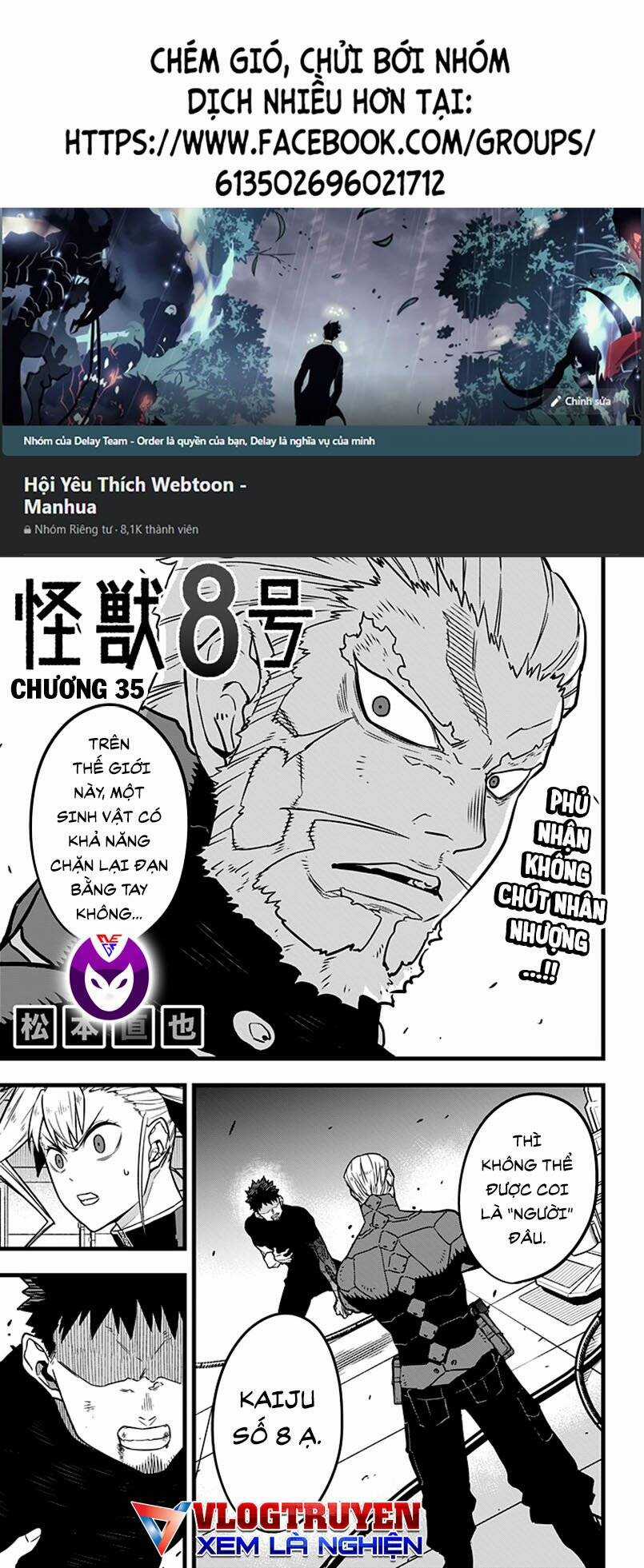 Hôm Nay - Tôi Hóa Kaiju Chapter 35 trang 0