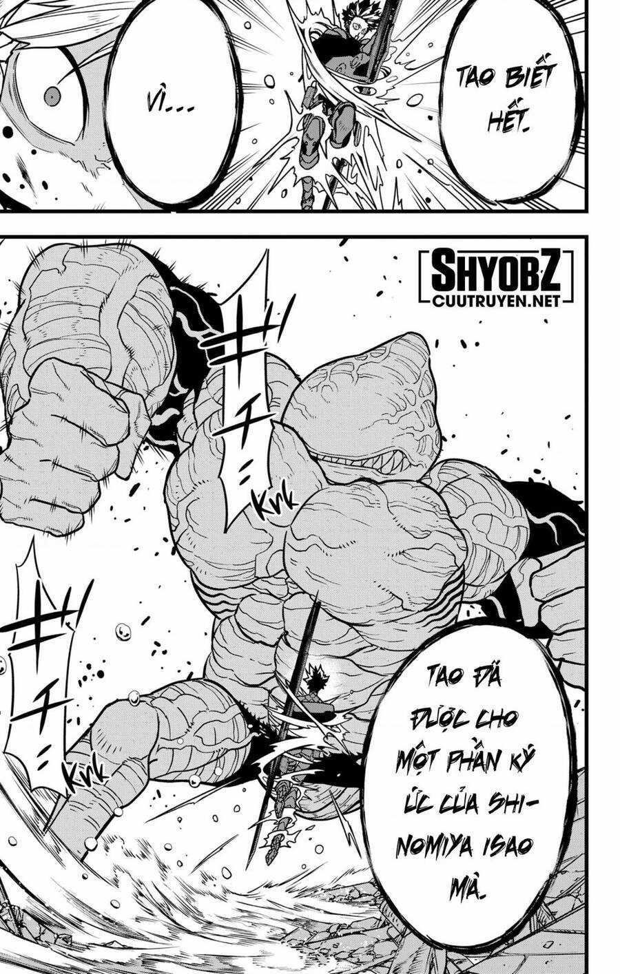 Hôm Nay - Tôi Hóa Kaiju Chapter 86 trang 13