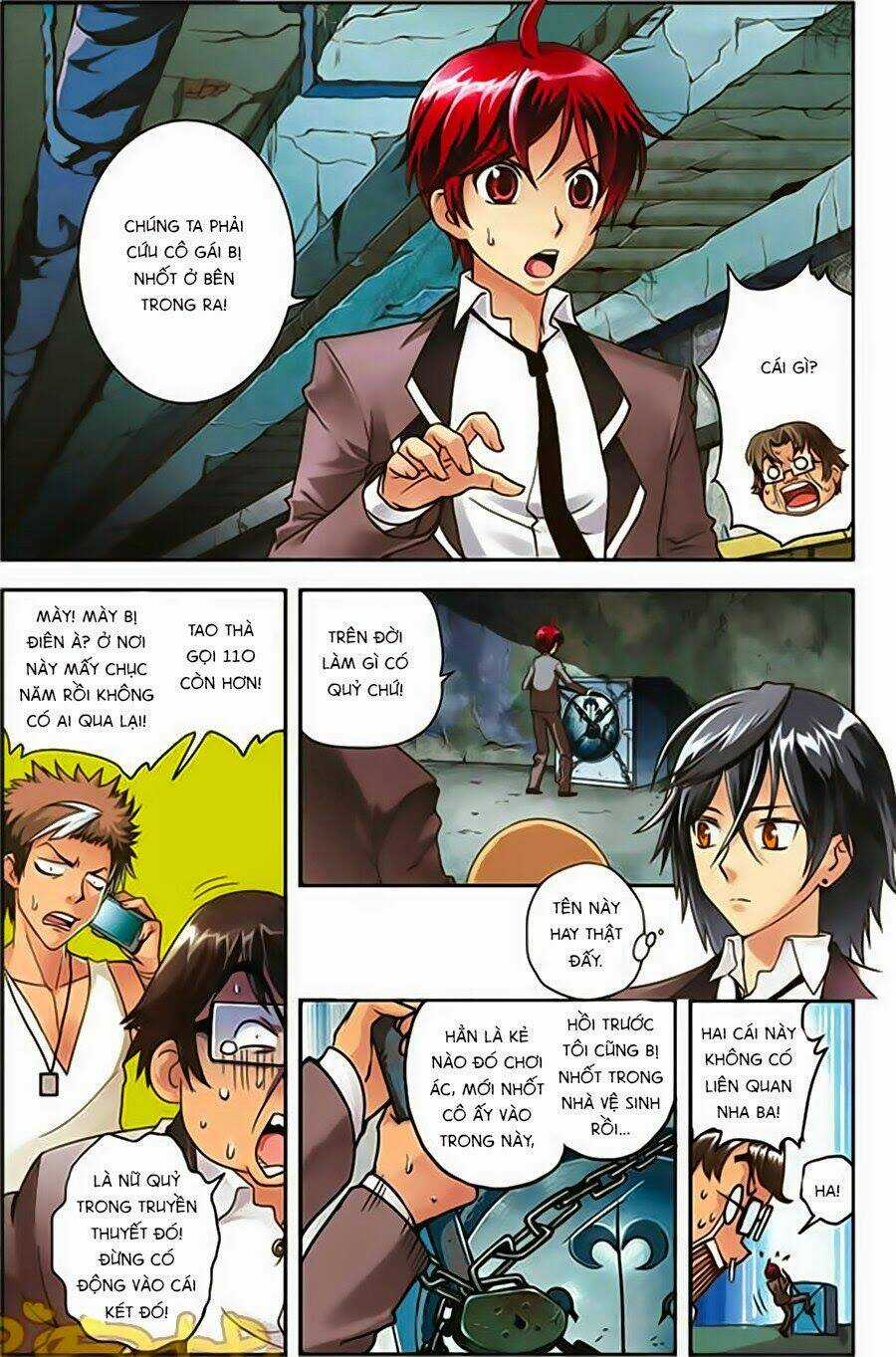 Hỗn Độn Thiếu Nữ Chapter 1 trang 4