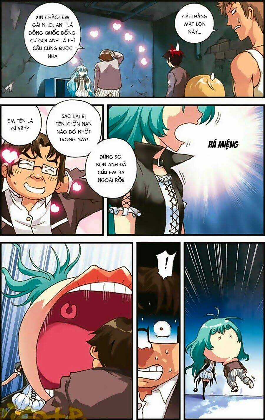 Hỗn Độn Thiếu Nữ Chapter 1 trang 7