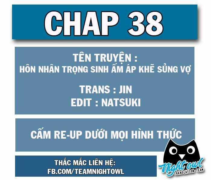 Hôn Nhân Trọng Sinh Nhẹ Nhàng Ấm Áp Sủng Vợ Chapter 38 trang 0