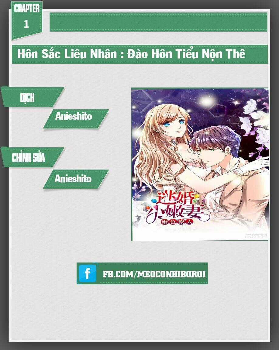 Hôn Sắc Liêu Nhân: Đào Hôn Tiểu Nộn Thê Chapter 1 trang 0