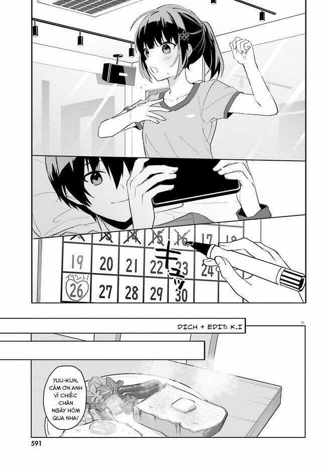 Hôn Thê Nhạt Nhẽo Của Tôi Chỉ Đáng Yêu Khi Ở Nhà Chapter 10 trang 13