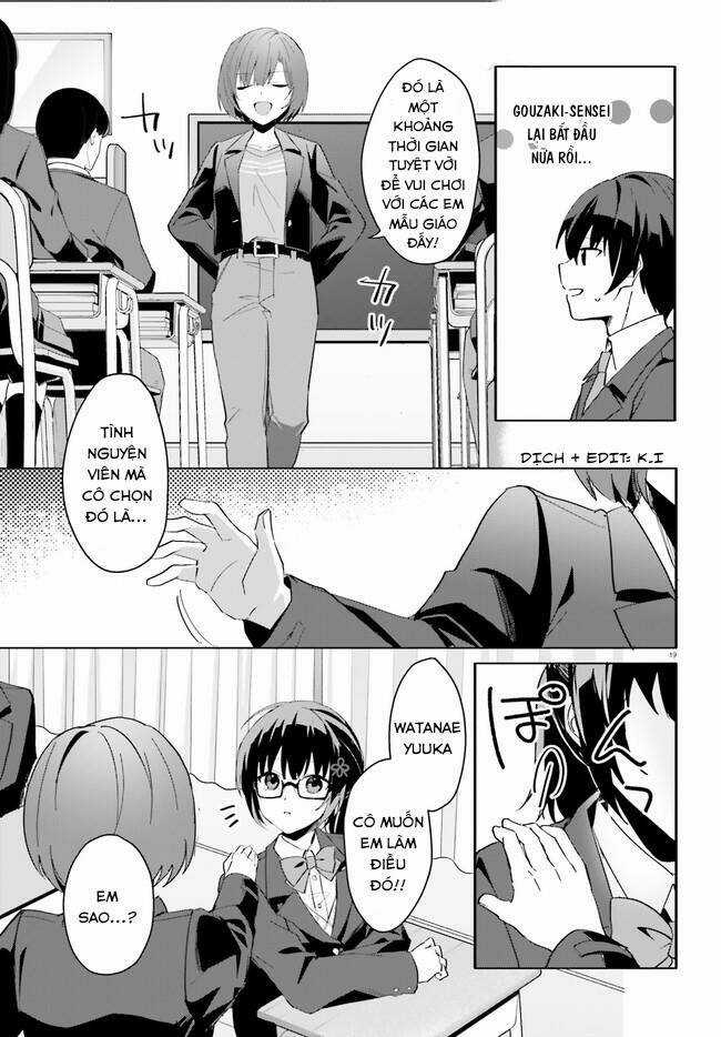 Hôn Thê Nhạt Nhẽo Của Tôi Chỉ Đáng Yêu Khi Ở Nhà Chapter 10 trang 19