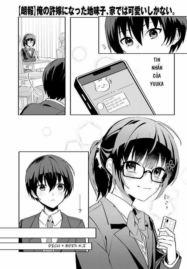 Hôn Thê Nhạt Nhẽo Của Tôi Chỉ Đáng Yêu Khi Ở Nhà Chapter 10 trang 3