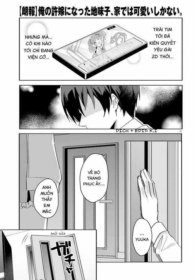 Hôn Thê Nhạt Nhẽo Của Tôi Chỉ Đáng Yêu Khi Ở Nhà Chapter 10 trang 9