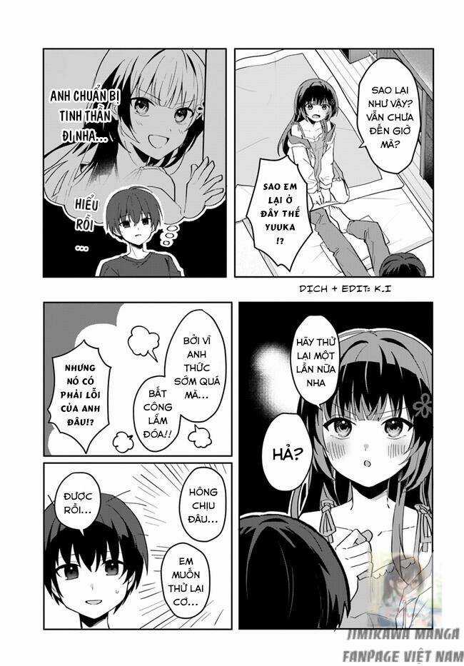 Hôn Thê Nhạt Nhẽo Của Tôi Chỉ Đáng Yêu Khi Ở Nhà Chapter 11.5 trang 3