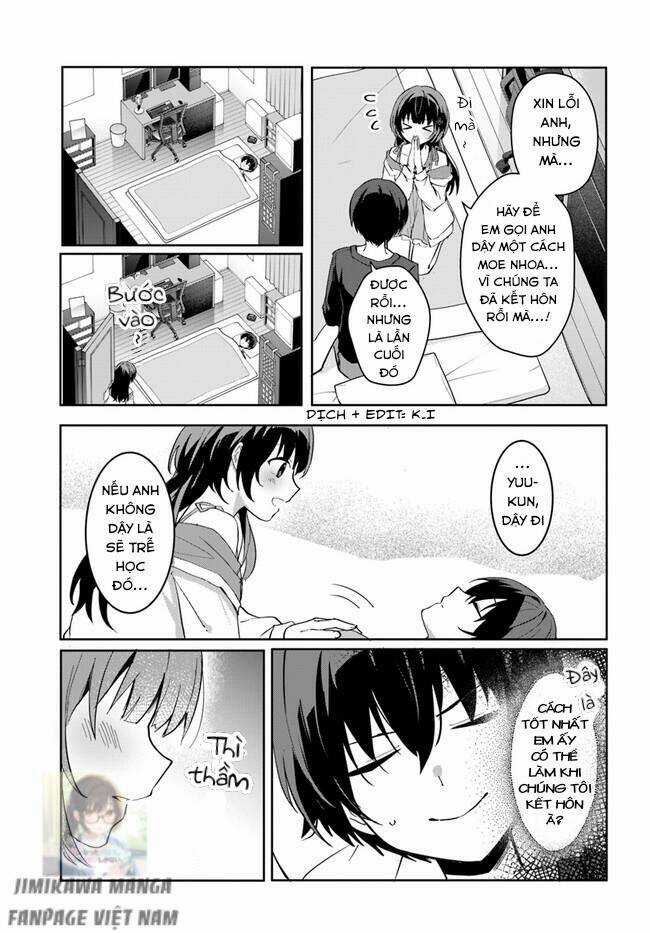 Hôn Thê Nhạt Nhẽo Của Tôi Chỉ Đáng Yêu Khi Ở Nhà Chapter 11.5 trang 5