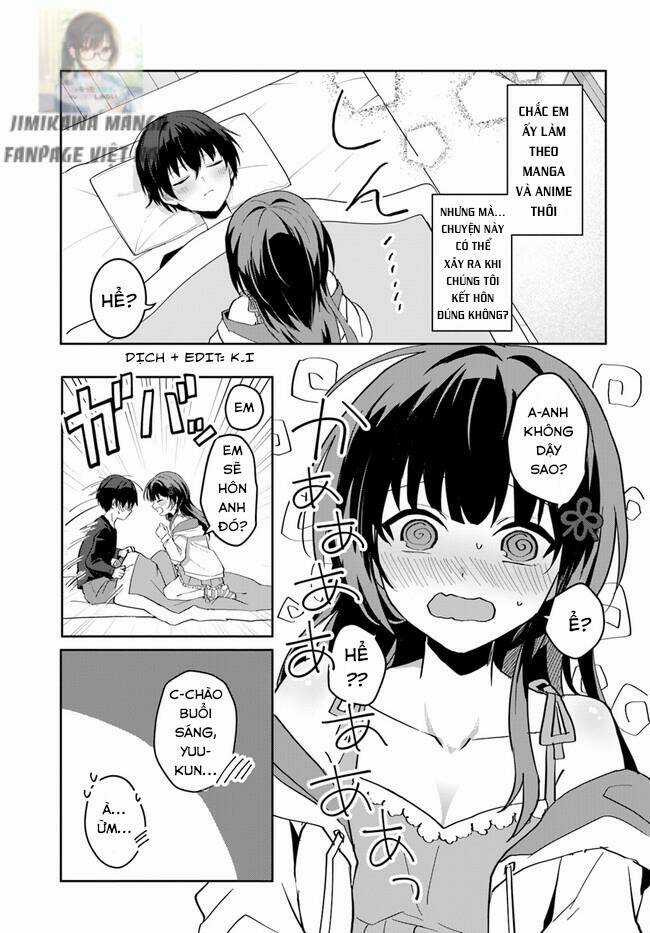 Hôn Thê Nhạt Nhẽo Của Tôi Chỉ Đáng Yêu Khi Ở Nhà Chapter 11.5 trang 7
