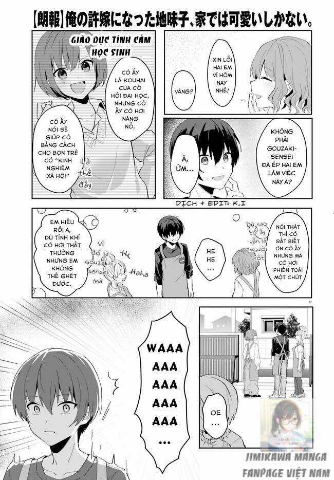 Hôn Thê Nhạt Nhẽo Của Tôi Chỉ Đáng Yêu Khi Ở Nhà Chapter 11 trang 16