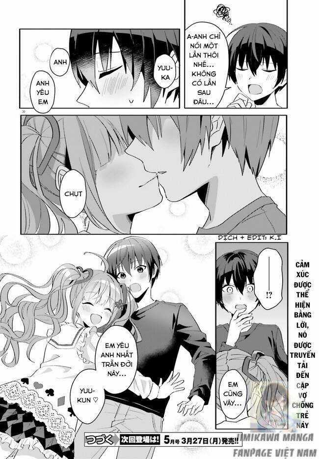 Hôn Thê Nhạt Nhẽo Của Tôi Chỉ Đáng Yêu Khi Ở Nhà Chapter 11 trang 29