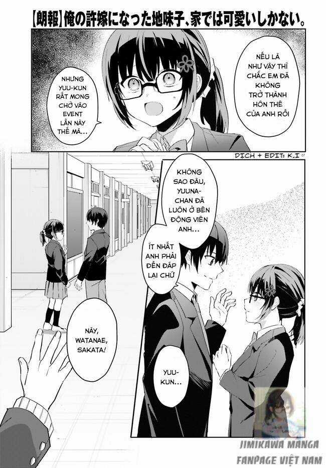 Hôn Thê Nhạt Nhẽo Của Tôi Chỉ Đáng Yêu Khi Ở Nhà Chapter 11 trang 6