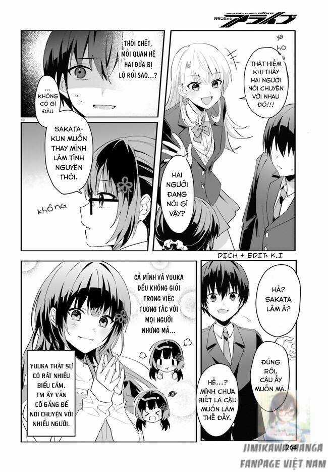 Hôn Thê Nhạt Nhẽo Của Tôi Chỉ Đáng Yêu Khi Ở Nhà Chapter 11 trang 7