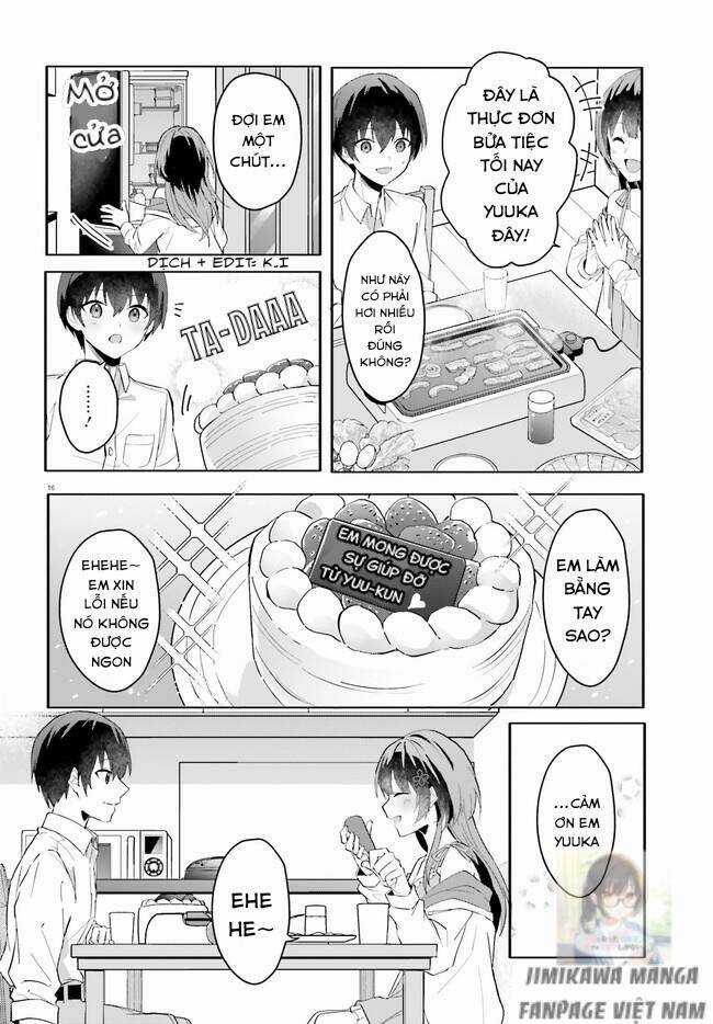 Hôn Thê Nhạt Nhẽo Của Tôi Chỉ Đáng Yêu Khi Ở Nhà Chapter 12 trang 15