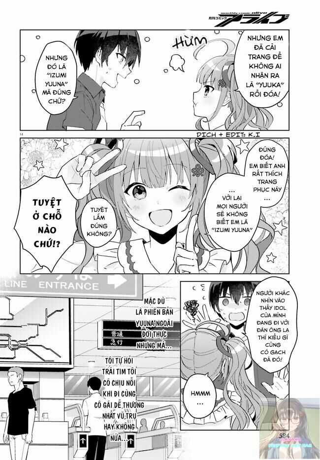 Hôn Thê Nhạt Nhẽo Của Tôi Chỉ Đáng Yêu Khi Ở Nhà Chapter 13 trang 16