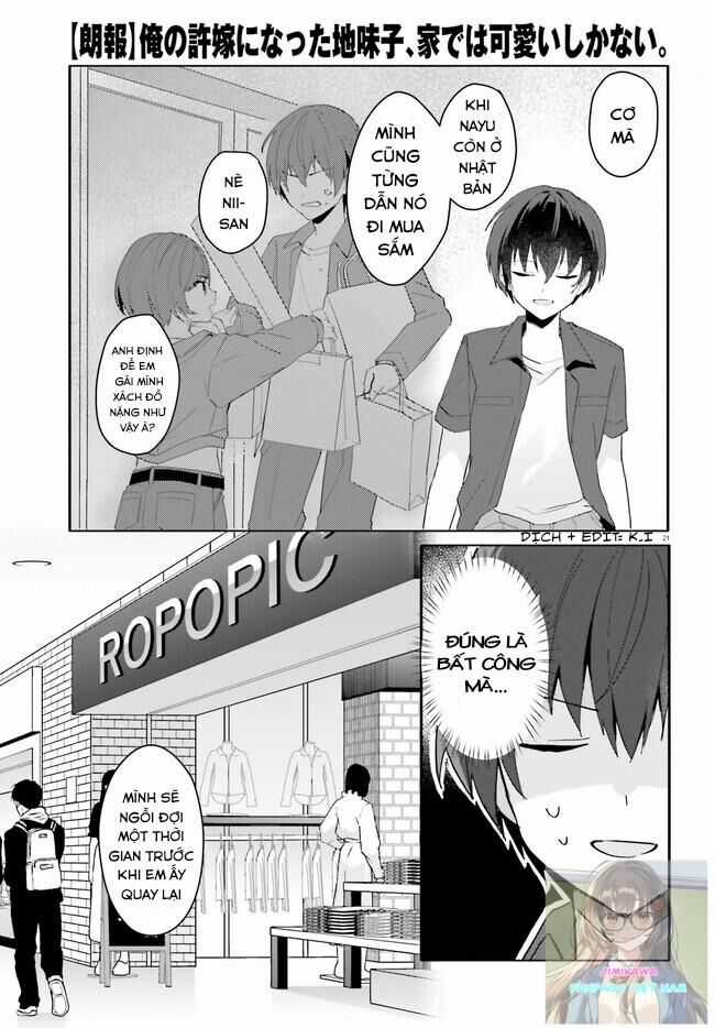 Hôn Thê Nhạt Nhẽo Của Tôi Chỉ Đáng Yêu Khi Ở Nhà Chapter 13 trang 23