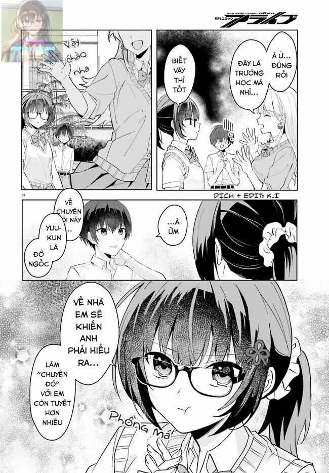 Hôn Thê Nhạt Nhẽo Của Tôi Chỉ Đáng Yêu Khi Ở Nhà Chapter 13 trang 6