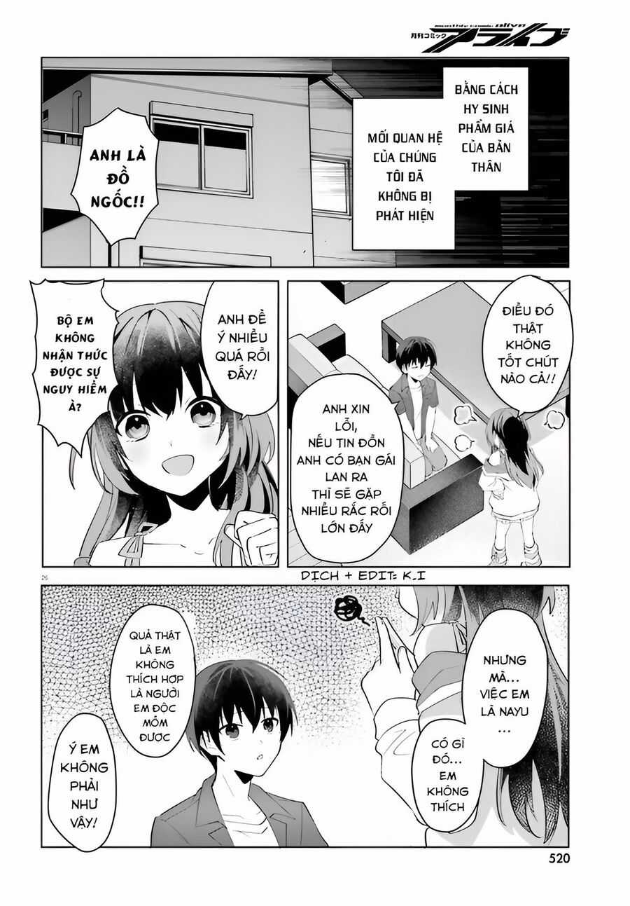 Hôn Thê Nhạt Nhẽo Của Tôi Chỉ Đáng Yêu Khi Ở Nhà Chapter 14 trang 28