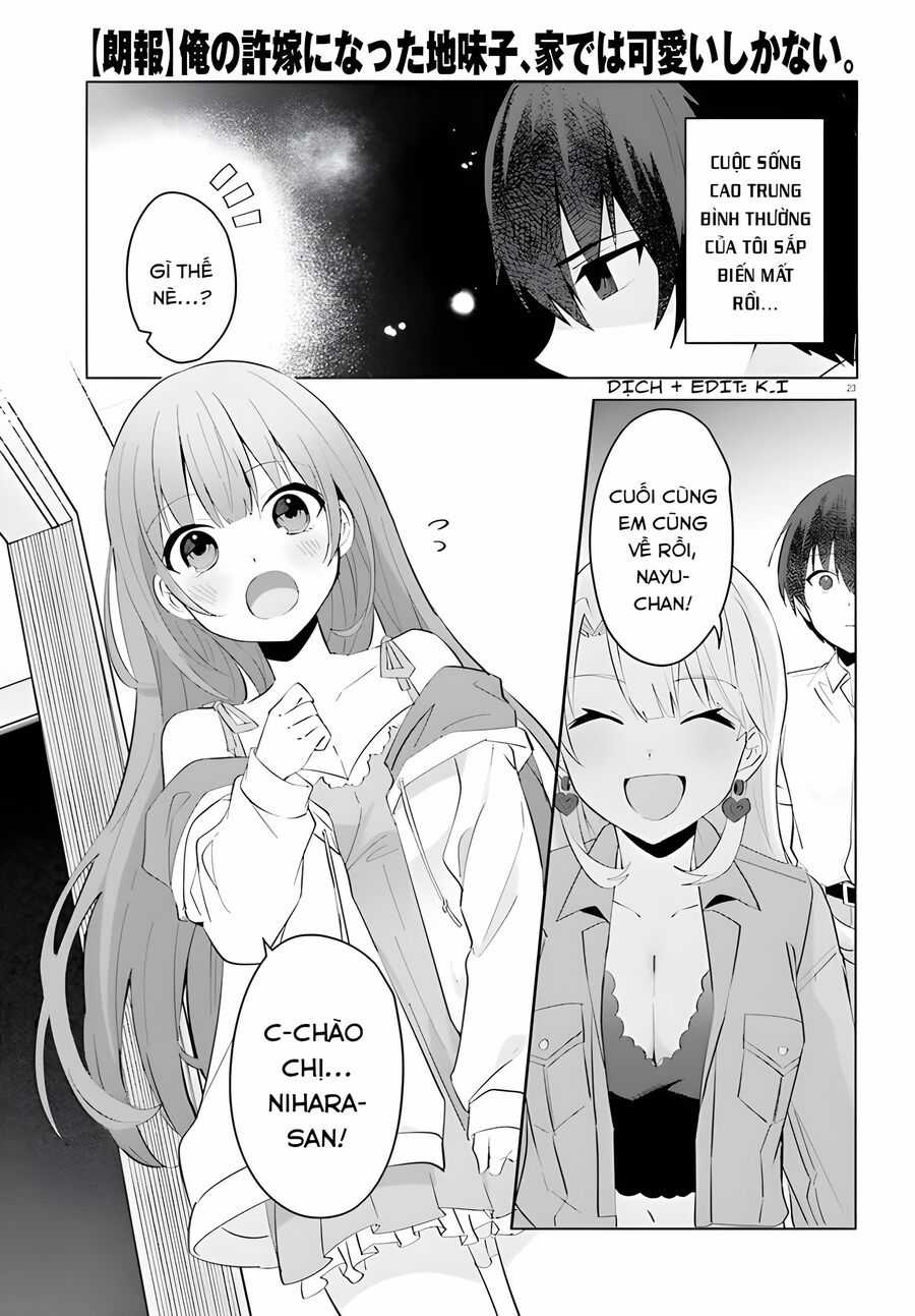 Hôn Thê Nhạt Nhẽo Của Tôi Chỉ Đáng Yêu Khi Ở Nhà Chapter 15 trang 25