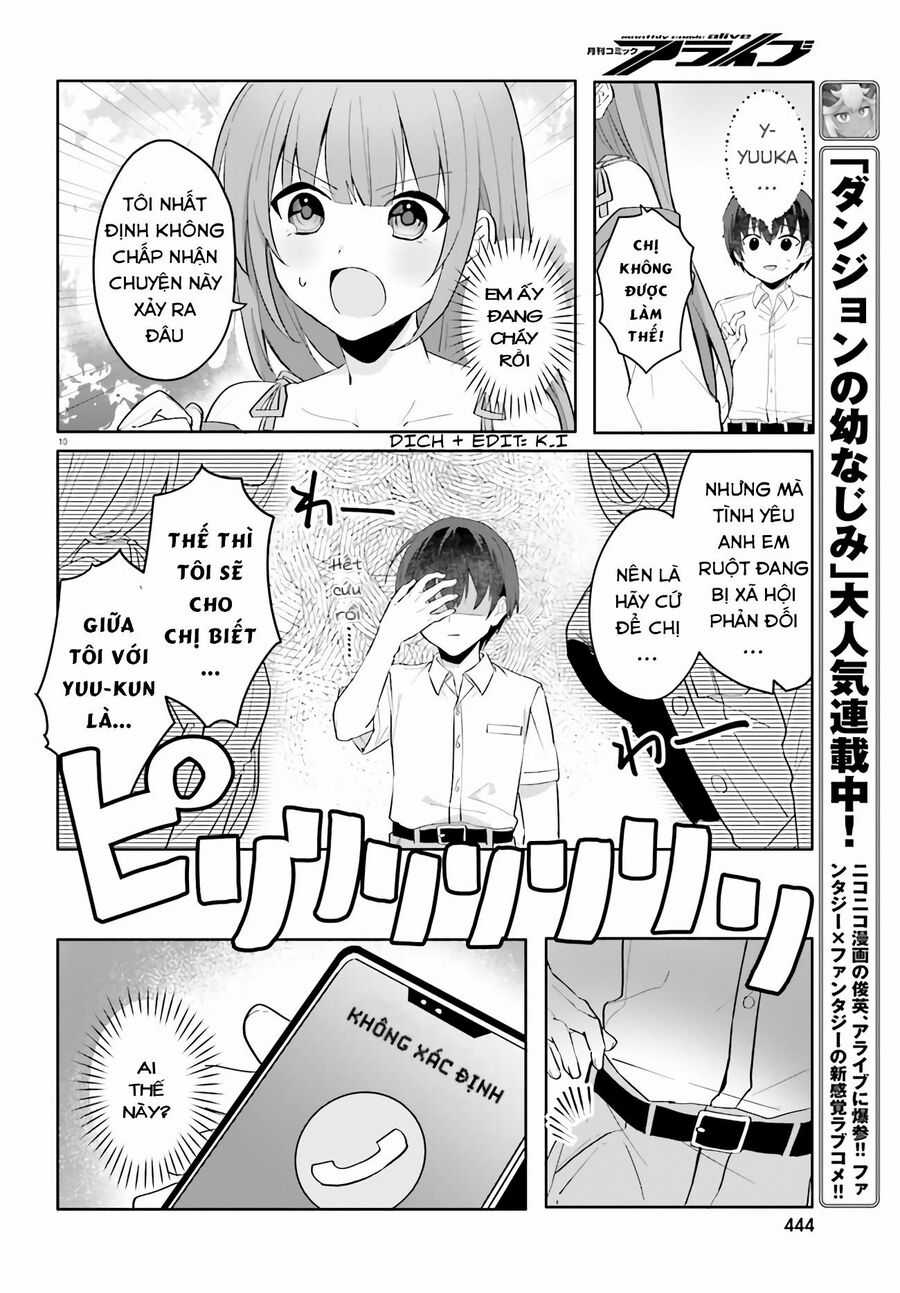 Hôn Thê Nhạt Nhẽo Của Tôi Chỉ Đáng Yêu Khi Ở Nhà Chapter 16 trang 11