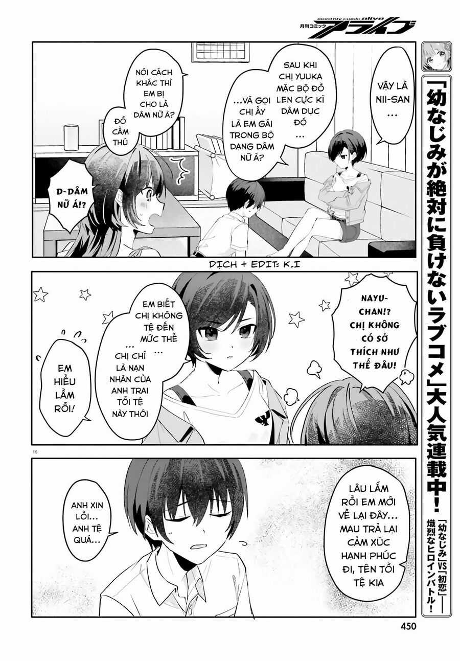 Hôn Thê Nhạt Nhẽo Của Tôi Chỉ Đáng Yêu Khi Ở Nhà Chapter 16 trang 17