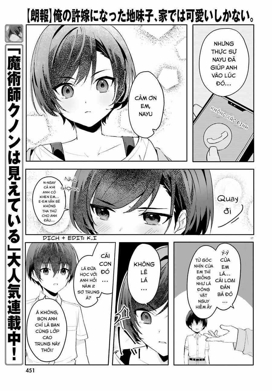 Hôn Thê Nhạt Nhẽo Của Tôi Chỉ Đáng Yêu Khi Ở Nhà Chapter 16 trang 18