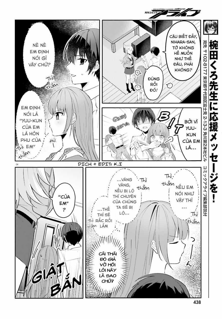 Hôn Thê Nhạt Nhẽo Của Tôi Chỉ Đáng Yêu Khi Ở Nhà Chapter 16 trang 5