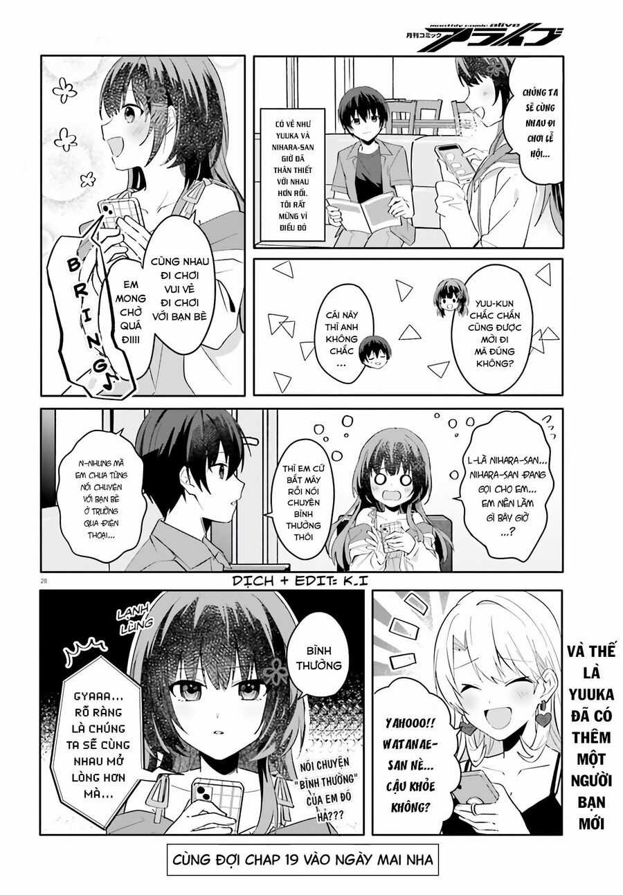 Hôn Thê Nhạt Nhẽo Của Tôi Chỉ Đáng Yêu Khi Ở Nhà Chapter 18 trang 28