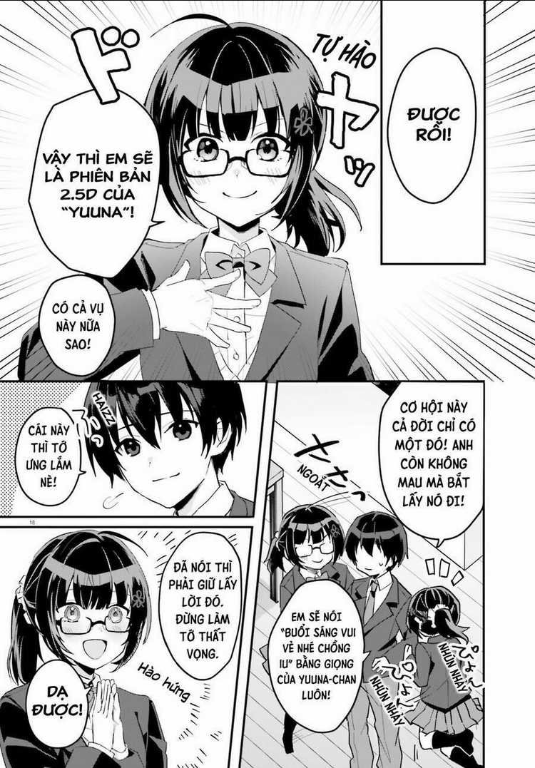 Hôn Thê Nhạt Nhẽo Của Tôi Chỉ Đáng Yêu Khi Ở Nhà Chapter 3 trang 18