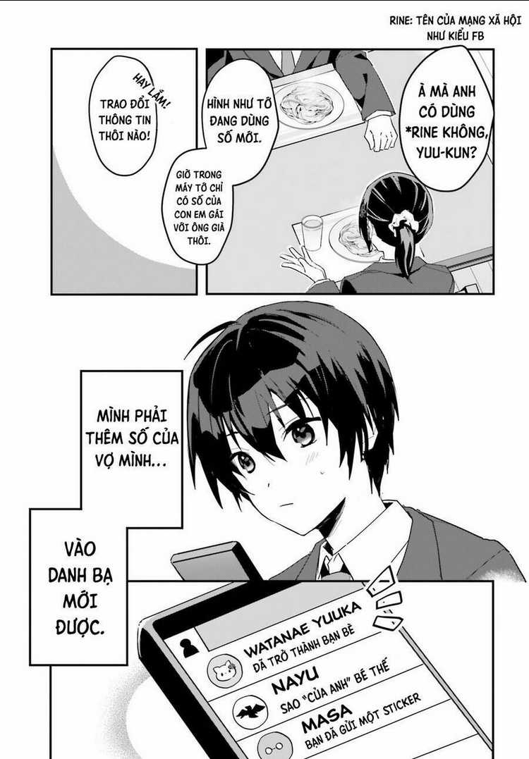 Hôn Thê Nhạt Nhẽo Của Tôi Chỉ Đáng Yêu Khi Ở Nhà Chapter 3 trang 21