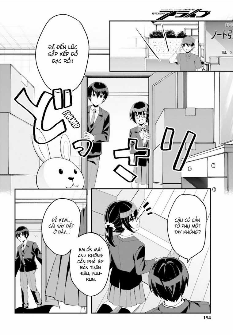 Hôn Thê Nhạt Nhẽo Của Tôi Chỉ Đáng Yêu Khi Ở Nhà Chapter 4 trang 12