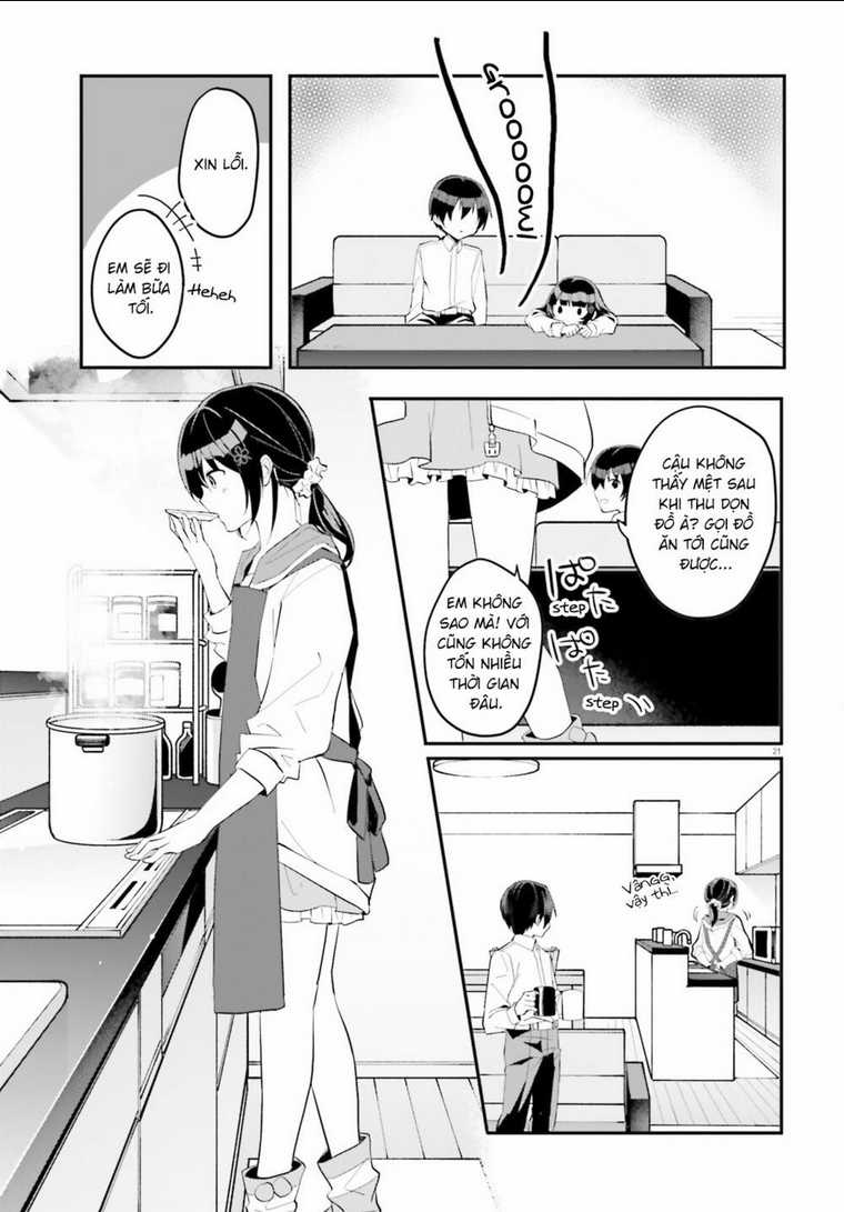 Hôn Thê Nhạt Nhẽo Của Tôi Chỉ Đáng Yêu Khi Ở Nhà Chapter 4 trang 21