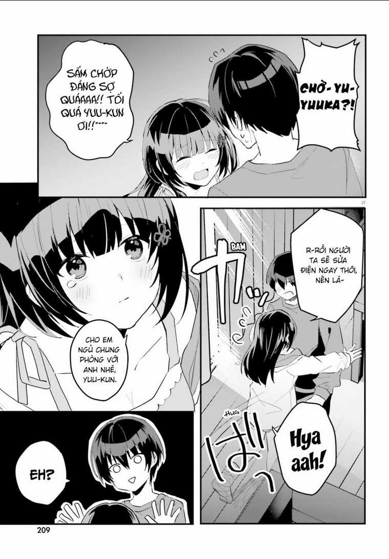Hôn Thê Nhạt Nhẽo Của Tôi Chỉ Đáng Yêu Khi Ở Nhà Chapter 4 trang 27