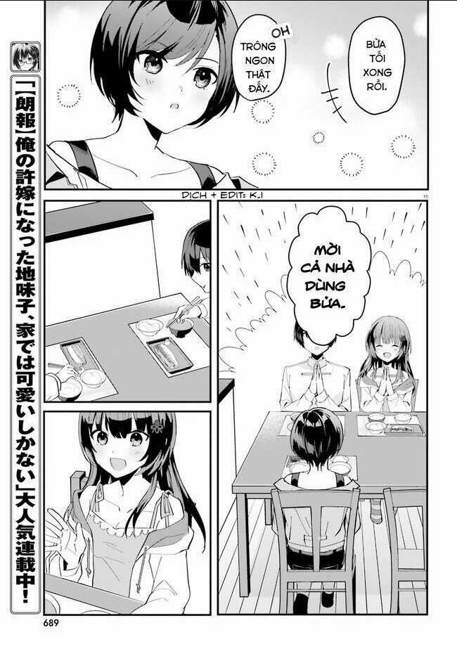 Hôn Thê Nhạt Nhẽo Của Tôi Chỉ Đáng Yêu Khi Ở Nhà Chapter 7 trang 15