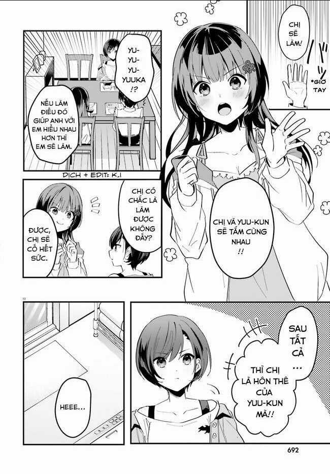 Hôn Thê Nhạt Nhẽo Của Tôi Chỉ Đáng Yêu Khi Ở Nhà Chapter 7 trang 18