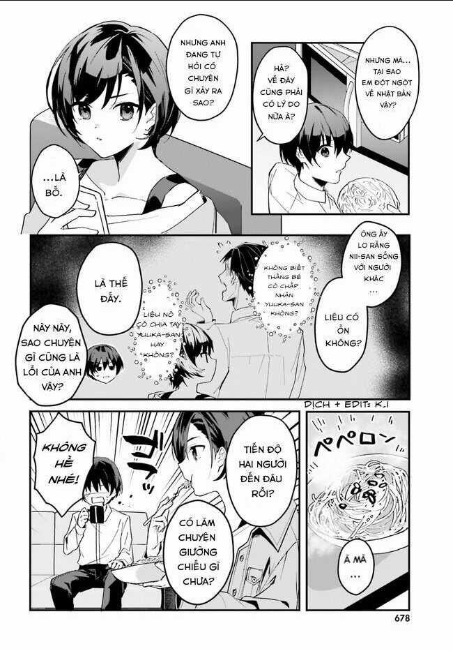 Hôn Thê Nhạt Nhẽo Của Tôi Chỉ Đáng Yêu Khi Ở Nhà Chapter 7 trang 4